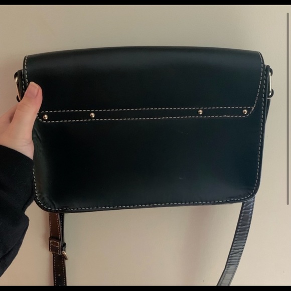 Black Kate Spade crossbody. Gently used. - Picture 3 of 4